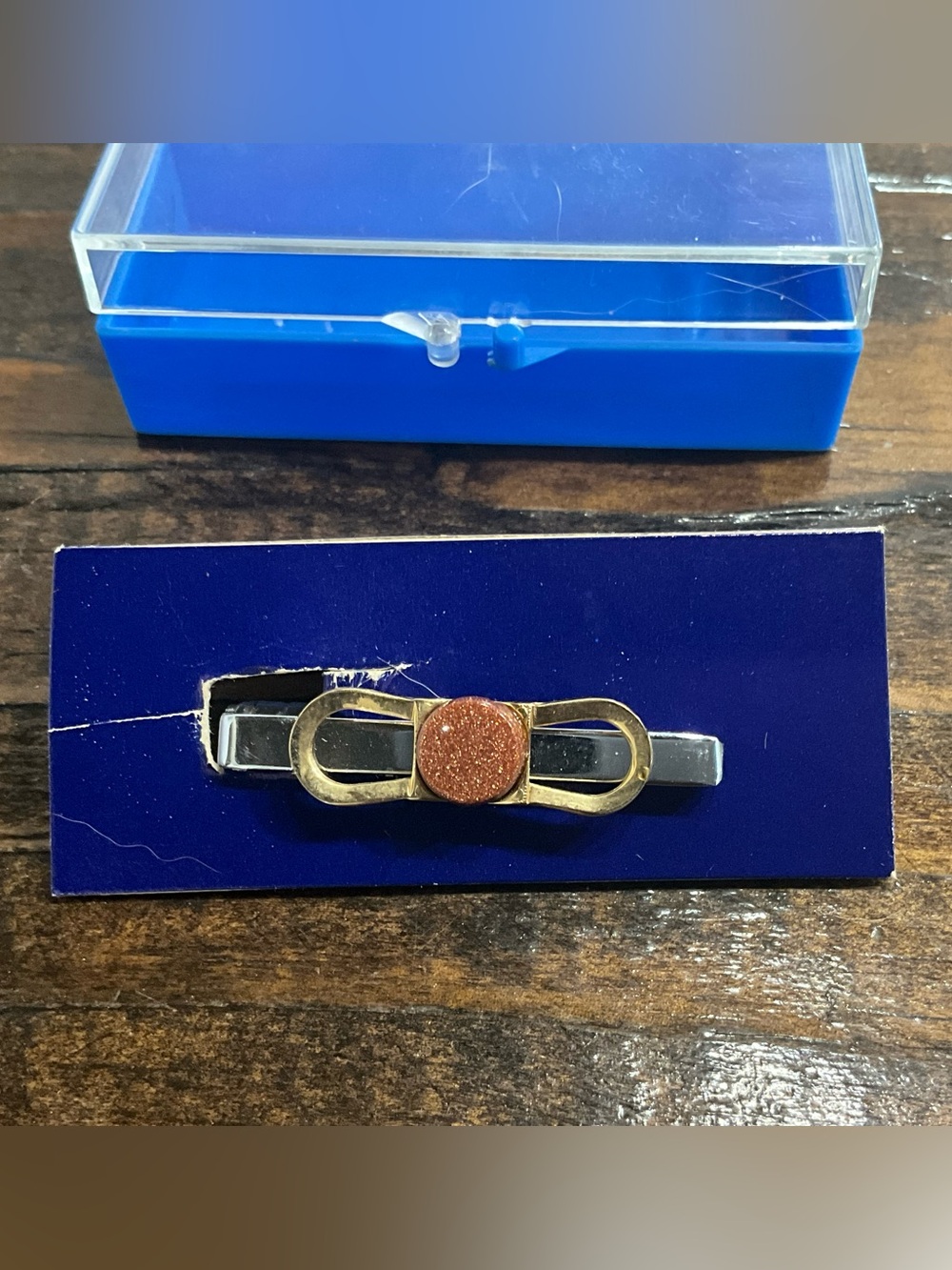 Vintage Tie Clip with Mechanical Pencil Japan